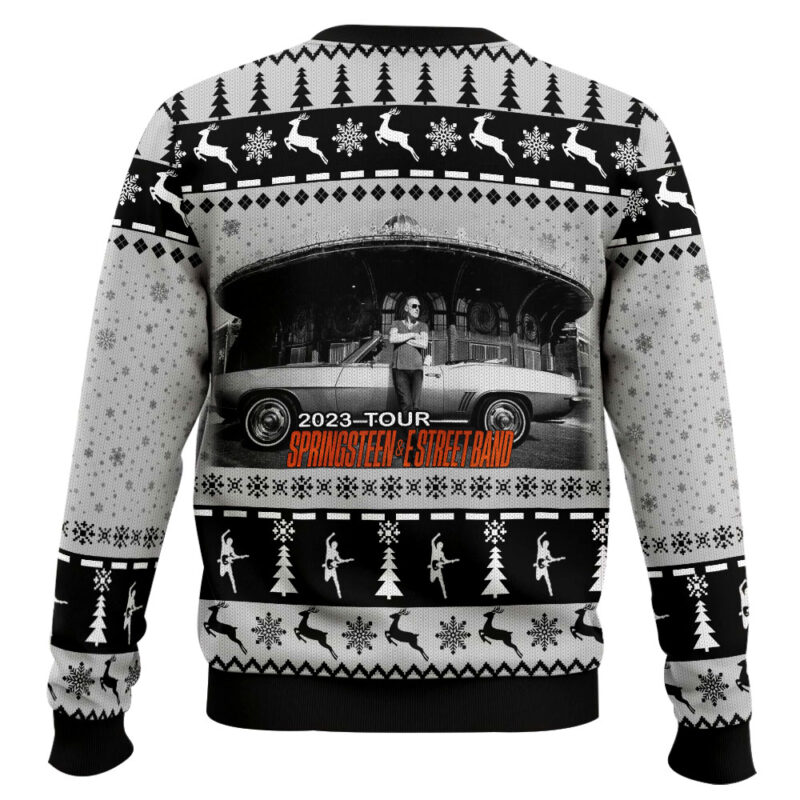 Hooktab Bruce Springsteen 2023 Tour Ugly Christmas Sweater Hooktab Bruce Springsteen 2023 Tour Ugly Christmas Sweater