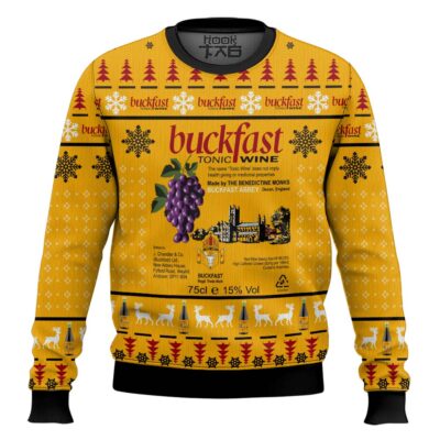 Hooktab Buckfast Ugly Christmas Sweater