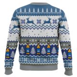 Hooktab Bud Light American Lager Ugly Christmas Sweater