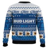 Hooktab Bud Light Lager Ugly Christmas Sweater