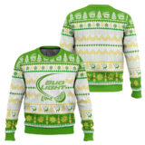 Hooktab Bud Light Lime Ugly Christmas Sweater