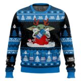 Hooktab Bud Light Yoda Ugly Christmas Sweater