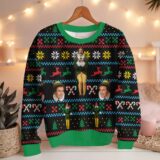 Hooktab Buddy Hobbs Elf Ugly Christmas Sweater