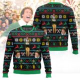 Hooktab Buddy Hobbs Elf Ugly Christmas Sweater