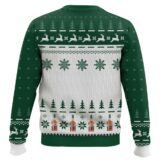 Hooktab Buffalo Trace American Bourbon Ugly Christmas Sweater