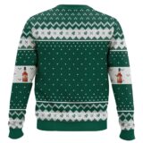 Hooktab Buffalo Trace Bourbon Whiskey. Ugly Christmas Sweater