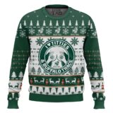 Hooktab Buffalo Trace Whiskey Titties Funny Ugly Christmas Sweater