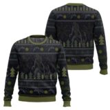 Hooktab Bug Hunt Xenomorph Ugly Christmas Sweater