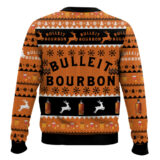 Hooktab Bulleit Bourbon Reindeer Ugly Christmas Sweater