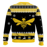 Hooktab Bumblebee Transformers Ugly Christmas Sweater