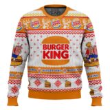 Hooktab Burger King Ugly Christmas Sweater