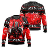 Hooktab Burning Blood Xenomorph Alien Ugly Christmas Sweater