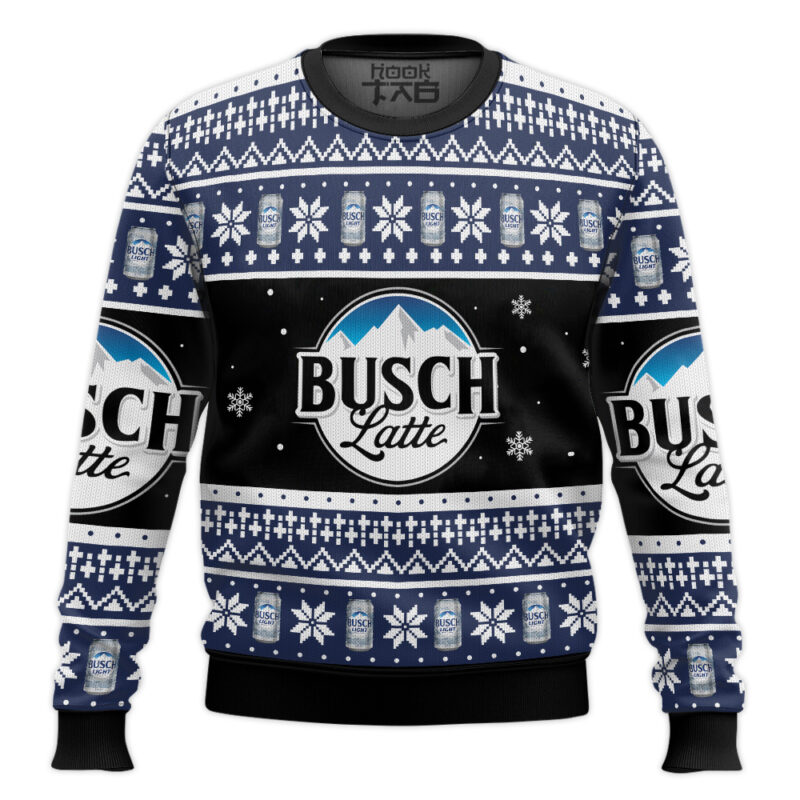 Hooktab Busch Latte Ugly Christmas Sweater