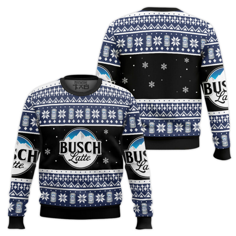 Hooktab Busch Latte Ugly Christmas Sweater Hooktab Busch Latte Ugly Christmas Sweater
