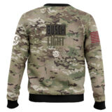 Hooktab Busch Light Camo Ugly Christmas Sweater