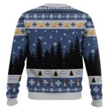 Hooktab Busch Light Drunk Bear Ugly Christmas Sweater