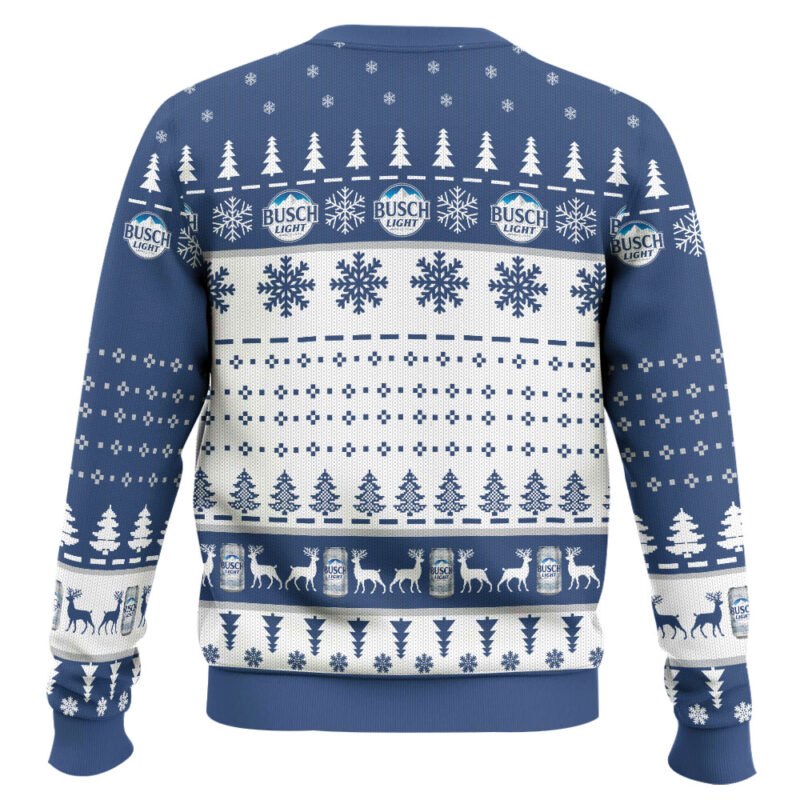 Hooktab Busch Light Merry Christmas And Hoppy New Beer Ugly Christmas Sweater Hooktab Busch Light Merry Christmas And Hoppy New Beer Ugly Christmas Sweater