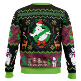 Hooktab Bustin Slimer Christmas Ghostbusters Ugly Christmas Sweater