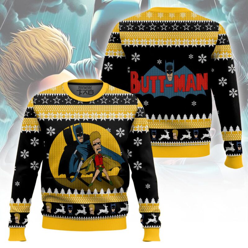 Hooktab Buutman Ugly Christmas Sweater Hooktab Buutman Ugly Christmas Sweater