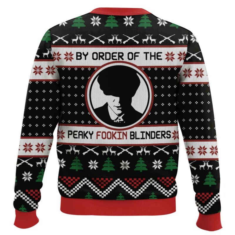 Hooktab By The Order Of The Peaky Blinders Ugly Christmas Sweater Hooktab By The Order Of The Peaky Blinders Ugly Christmas Sweater