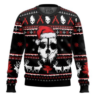 Hooktab Call Of Duty Ghosts Ugly Christmas Sweater