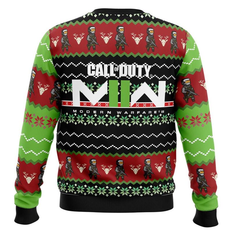 Hooktab Call Of Duty Modern Warfare Ugly Christmas Sweater Hooktab Call Of Duty Modern Warfare Ugly Christmas Sweater