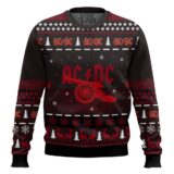 Hooktab Canon AC/DC Ugly Christmas Sweater