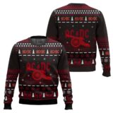 Hooktab Canon AC/DC Ugly Christmas Sweater