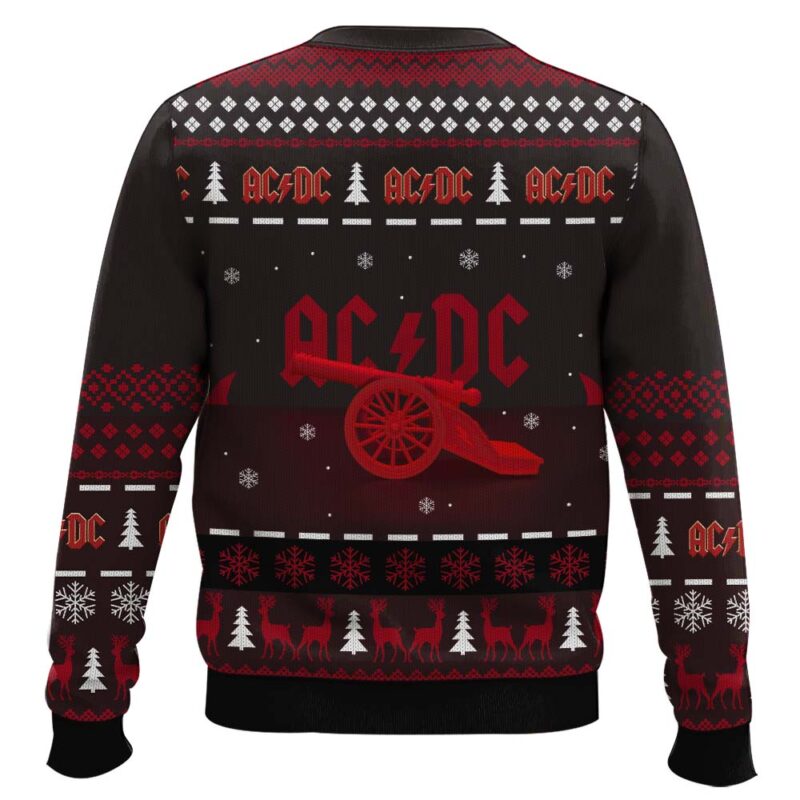 Hooktab Canon AC/DC Ugly Christmas Sweater Hooktab Canon AC/DC Ugly Christmas Sweater