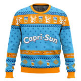Hooktab Capri Sun Ugly Christmas Sweater