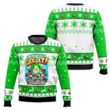 Hooktab Captain Fat Belly Suck It Impractical Jokers Ugly Christmas Sweater