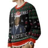 Hooktab Captain Holt It Is Christmas Brooklyn Nine-nine Ugly Christmas Sweater