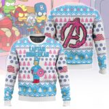 Hooktab Captain Homer The Simpsons Ugly Christmas Sweater