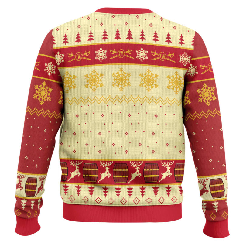 Hooktab Captain Morgan Flavoured Rums Ugly Christmas Sweater Hooktab Captain Morgan Flavoured Rums Ugly Christmas Sweater