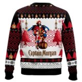 Hooktab Captain Morgan Rum Ugly Christmas Sweater