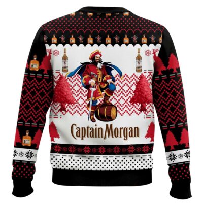 Hooktab Captain Morgan Rum Ugly Christmas Sweater