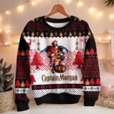 Hooktab Captain Morgan Rum Ugly Christmas Sweater