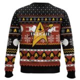 Hooktab Captain Picard Give Me Some Snow Ugly Christmas Sweater