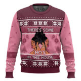 Hooktab Cardi B There's Some Ho's In This House Ugly Christmas Sweater