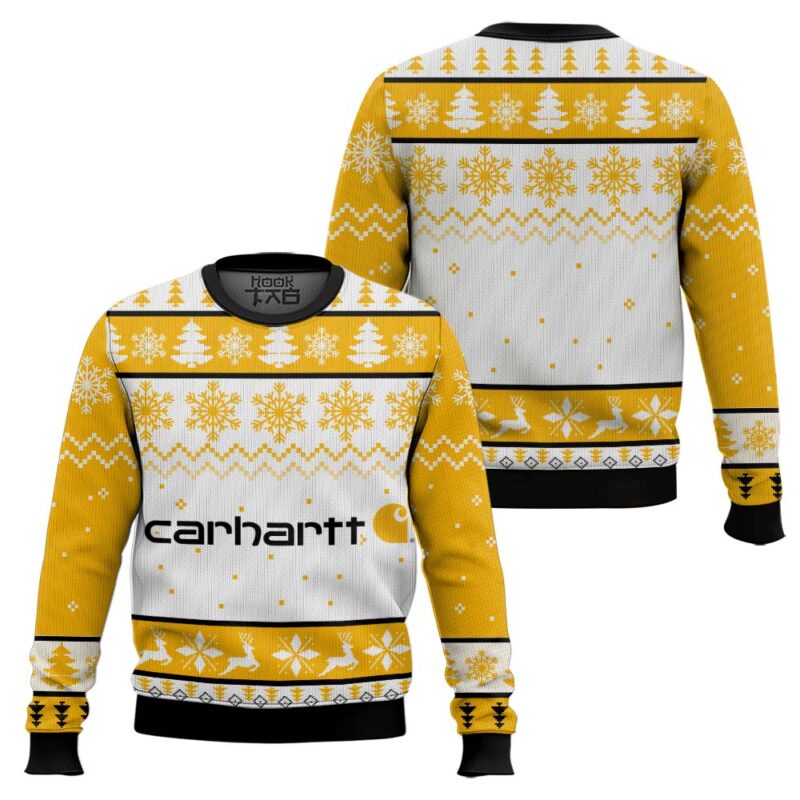 Hooktab Carhartt Ugly Christmas Sweater Hooktab Carhartt Ugly Christmas Sweater