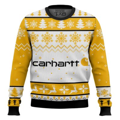 Hooktab Carhartt Ugly Christmas Sweater