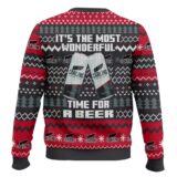 Hooktab Carling UK Beer Ugly Christmas Sweater