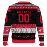 Hooktab Carolina Hurricanes - Custom Name And Number Ugly Sweater