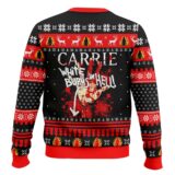 Hooktab Carrie White Stphen King Carrie Ugly Christmas Sweater