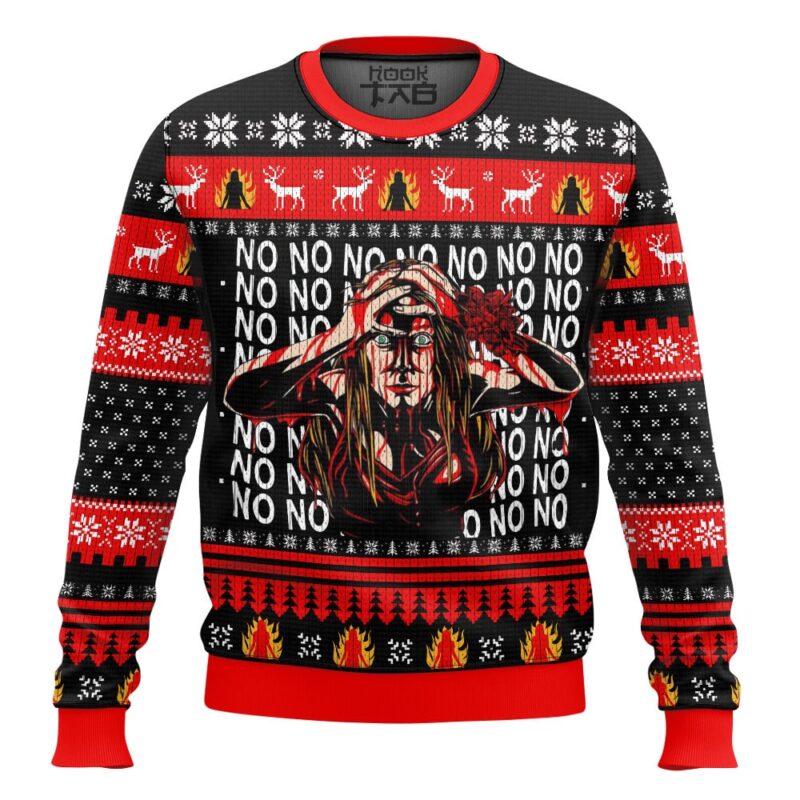 Hooktab Carrie White Stphen King Carrie Ugly Christmas Sweater