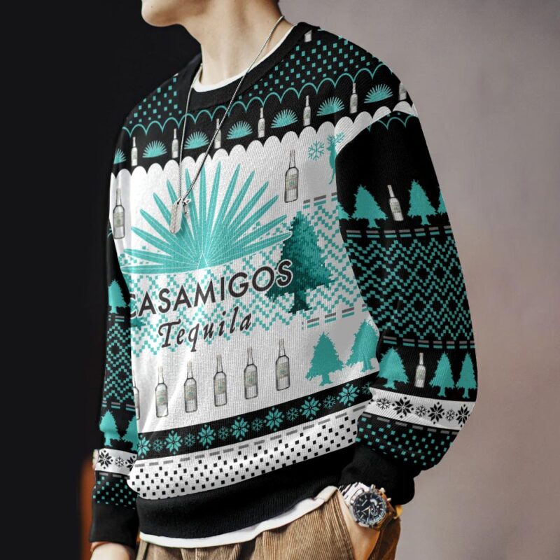 Hooktab Casamigos Tequila Ugly Christmas Sweater Hooktab Casamigos Tequila Ugly Christmas Sweater