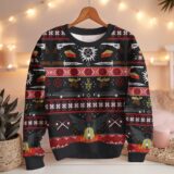 Hooktab Castiel Anti-possession Supernatural Ugly Christmas Sweater