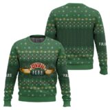 Hooktab Central Perk Friends Ugly Christmas Sweater