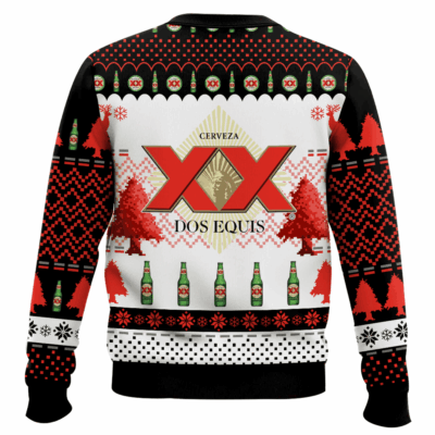 Hooktab Cerveza Dos Equis Ugly Christmas Sweater
