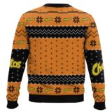 Hooktab Cheetos Snack Ugly Christmas Sweater
